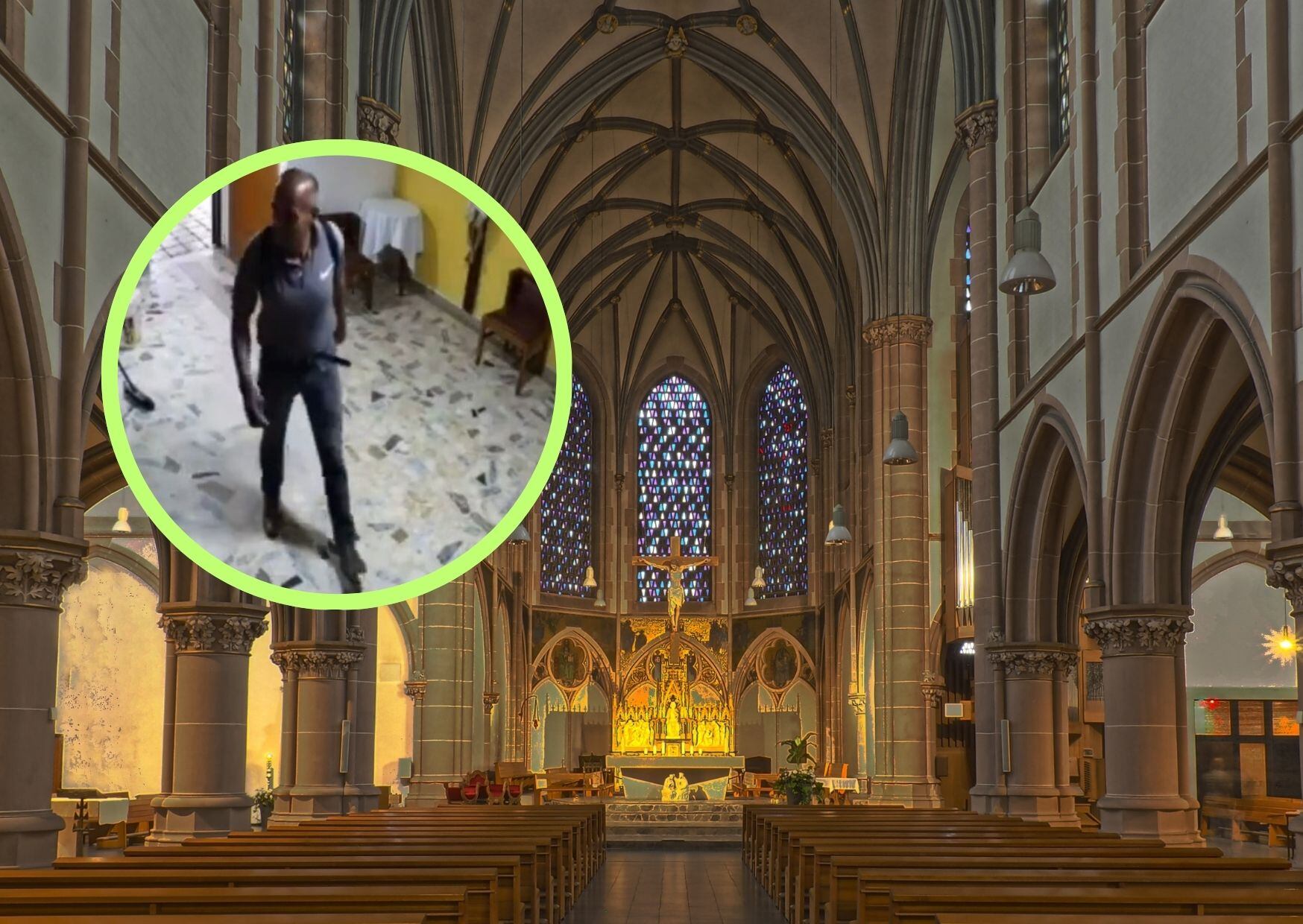 Ladrón entra a igleisa en Bogotá y se roba las ofrendas.