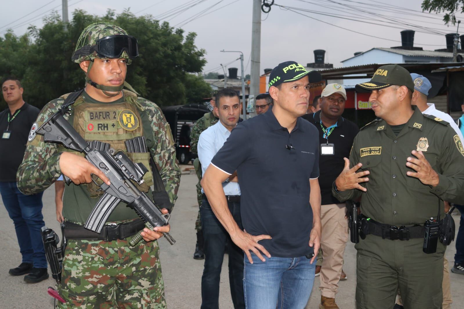 Operativos de seguridad por parte de las autoridades de Cúcuta - Foto: Segunda División Ejército Nacional