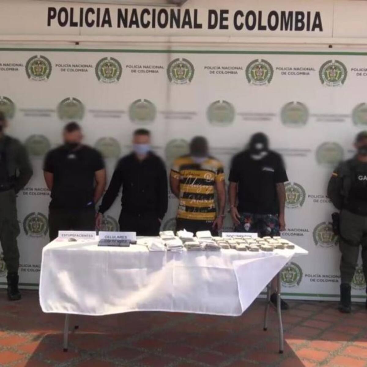 Cuatro presuntos extorsionistas fueron capturados en Pereira
