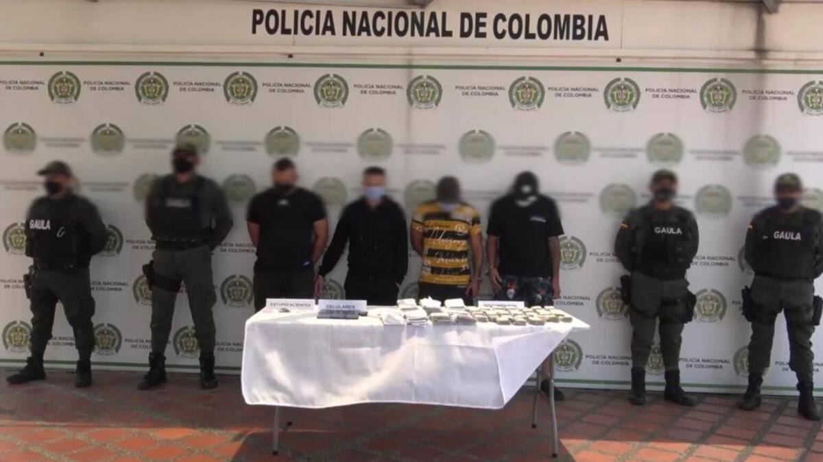 Cuatro presuntos extorsionistas fueron capturados en Pereira