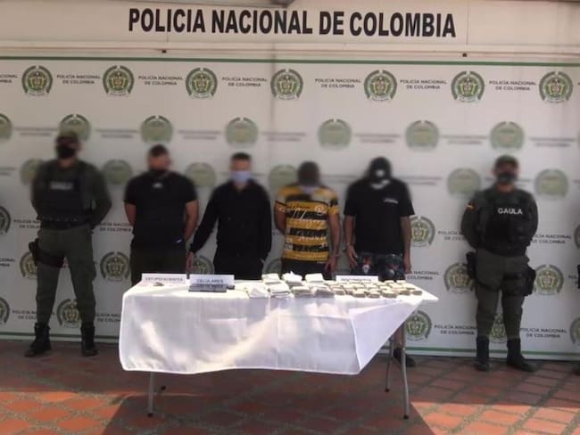 Cuatro presuntos extorsionistas fueron capturados en Pereira