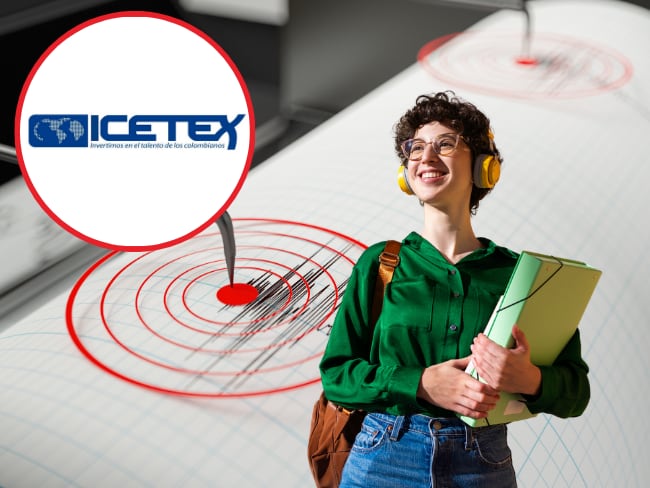 Imagen de referencia, foto Gettyimages, Canva y lodo del ICETEX.