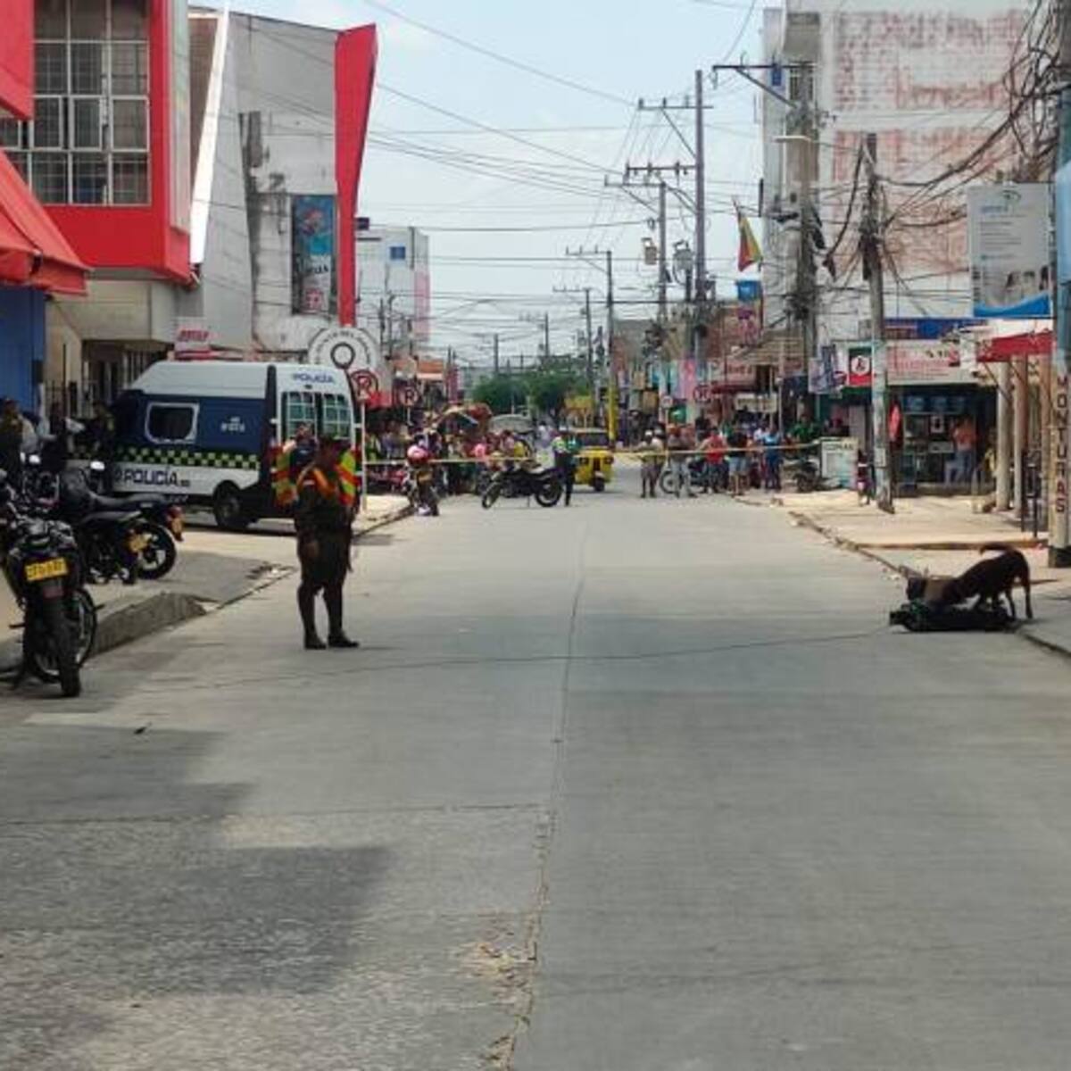 Descartan presencia de explosivos en avenida Pastrana de Turbaco, Bolívar
