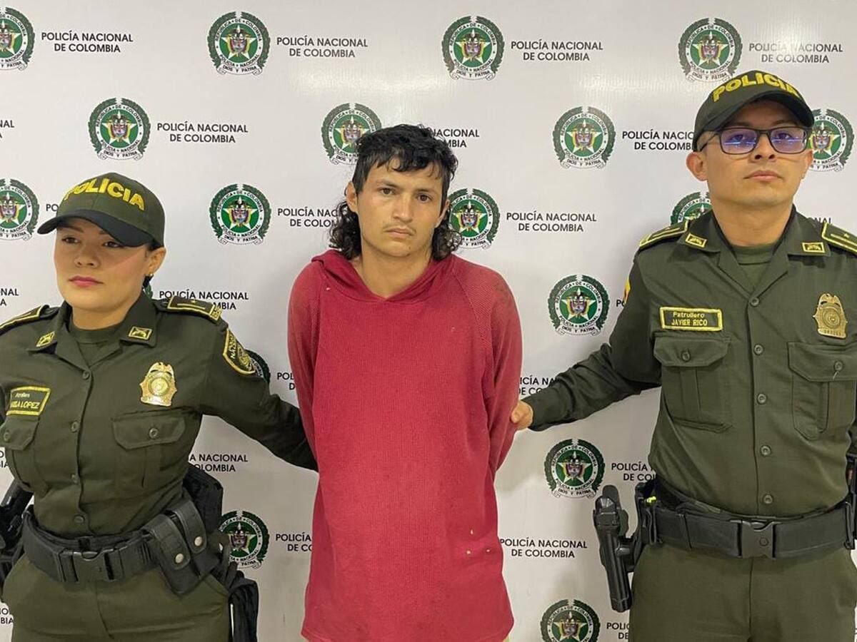 Capturan en Ibagué a una persona condenada a 25 años de cárcel