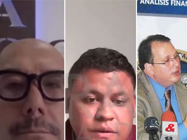 Juan Pablo Botero, Diego Manrique y el exviceministro Luis Edmundo Suárez