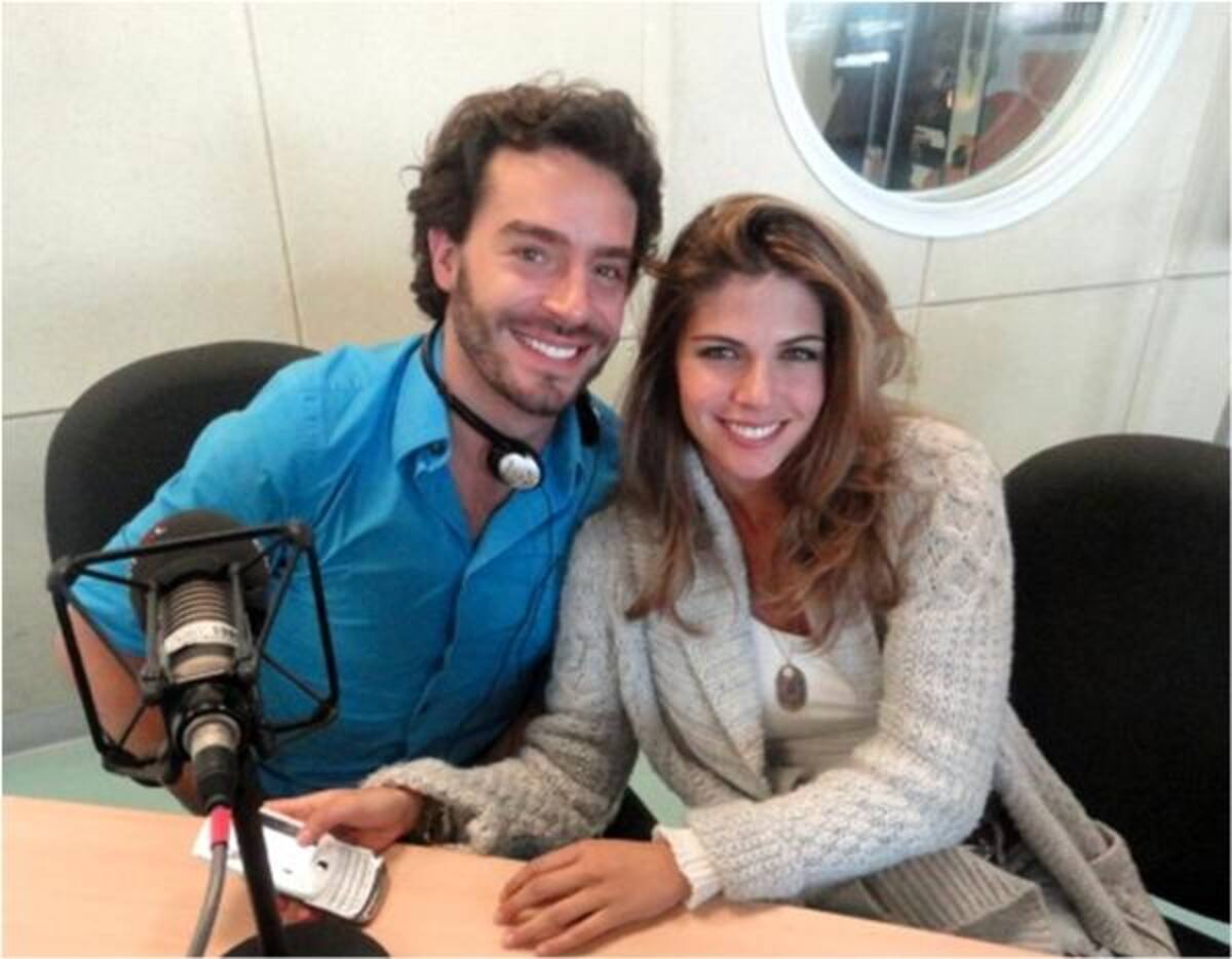 Juan Pablo Espinosa y Stephanie Cayo. Protagonistas de "El Secretario"