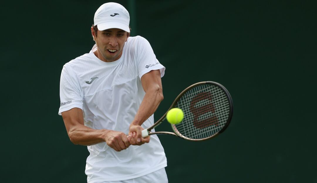 Daniel Galán consiguió su segunda victoria en Wimbledon.