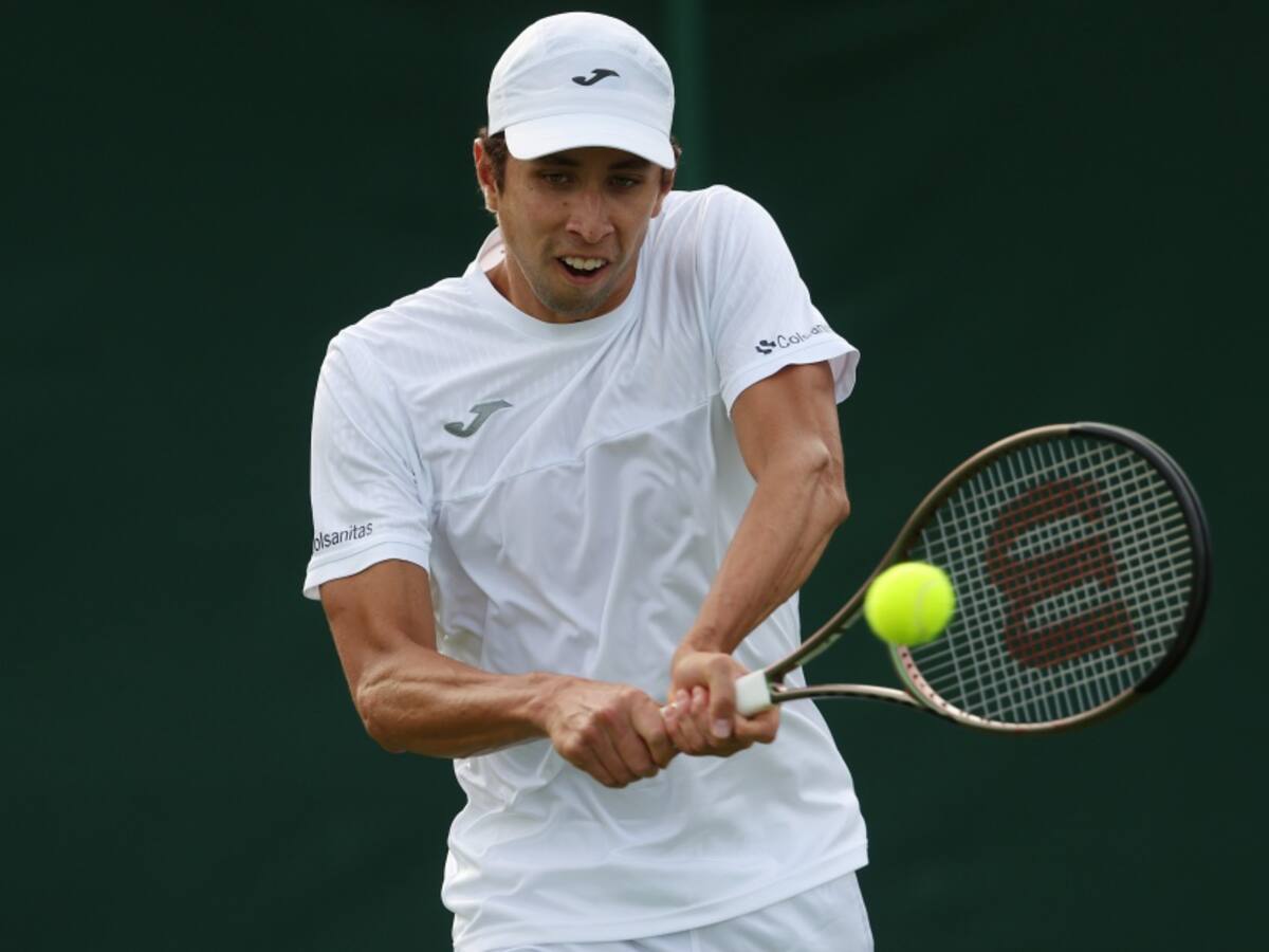 Daniel Galán debutó con una victoria contundente en Wimbledon