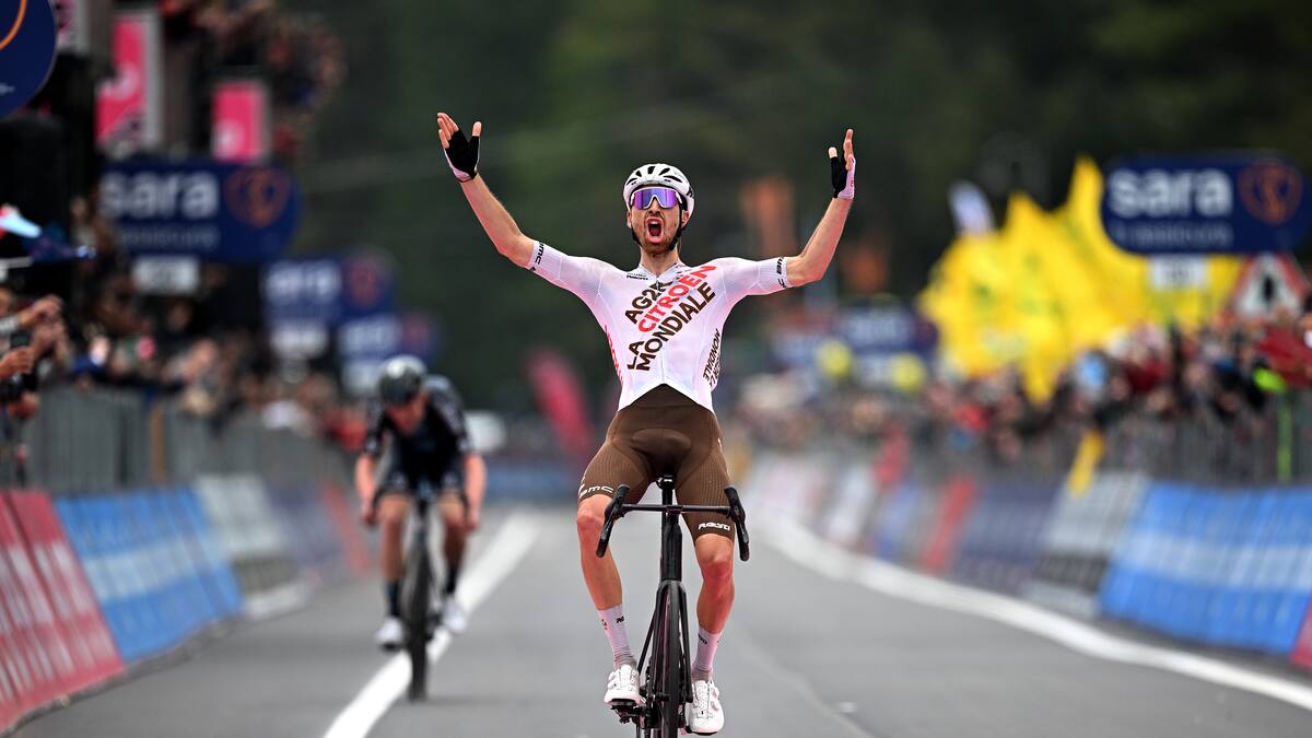 Paret-Peintre corona la primera fuga del Giro; Leknessund es nuevo líder