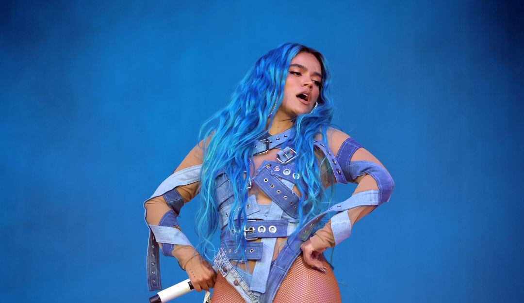 Karol G en Coachella. 