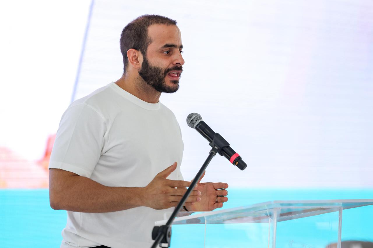 Erasmo Zuleta, gobernador de Córdoba, en la Liga de Gobernantes del Caribe.