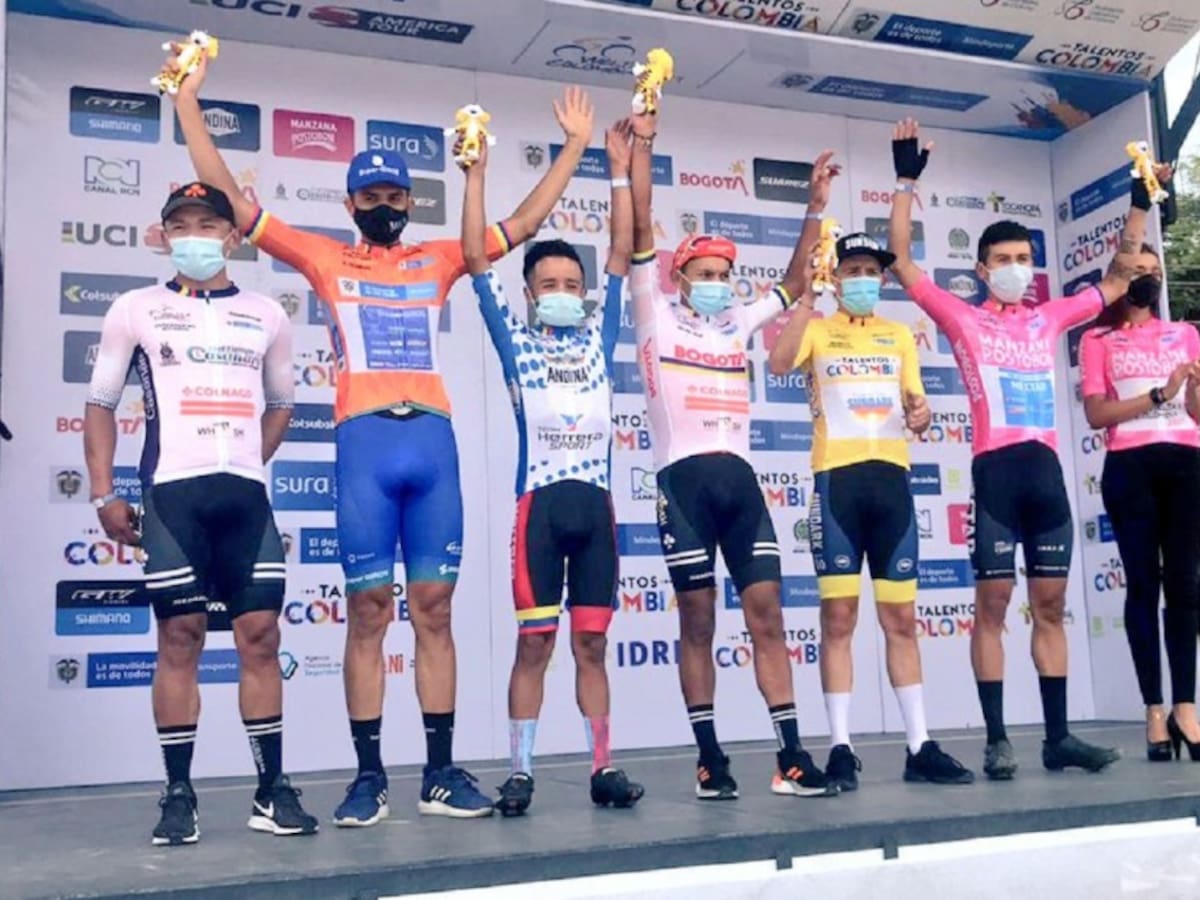 Carlos Chía ganó etapa 2 de la Vuelta a Colombia; Bryan Gómez, nuevo líder