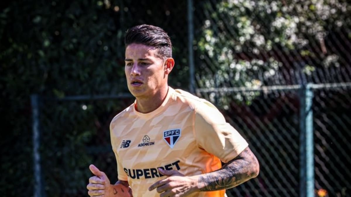 James Rodríguez: ¿Cuándo podría reaparecer con el Sao Paulo?