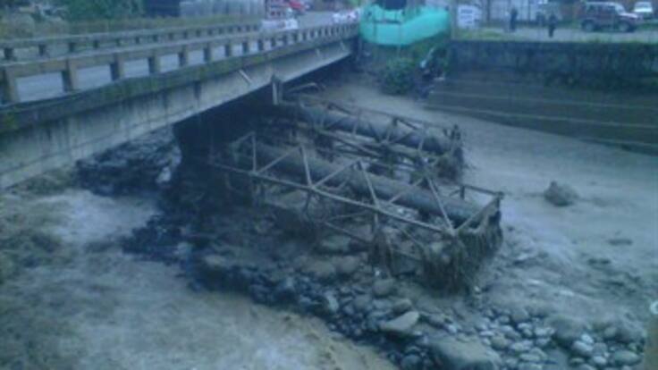 Más de 250 mil manizaleños sin agua tras avalancha en el río Chinchiná