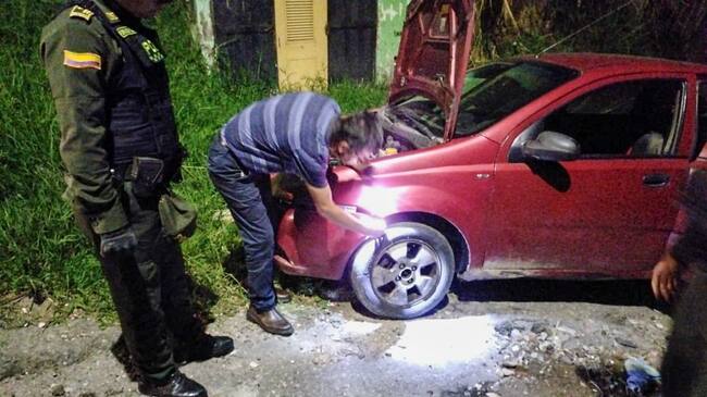 El vehículo fue robado en la plaza de mercado de la 21 de Ibagué