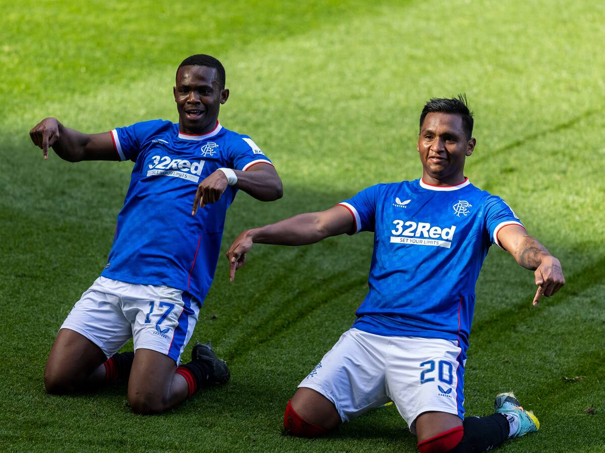 Alfredo Morelos se reportó en goleada de Rangers sobre Saint Mirren