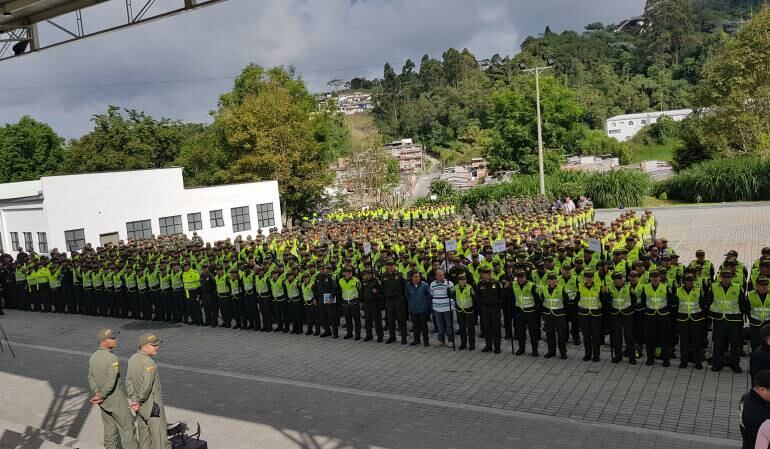 Refuerzo de seguridad para la Feria de Manizales 2018