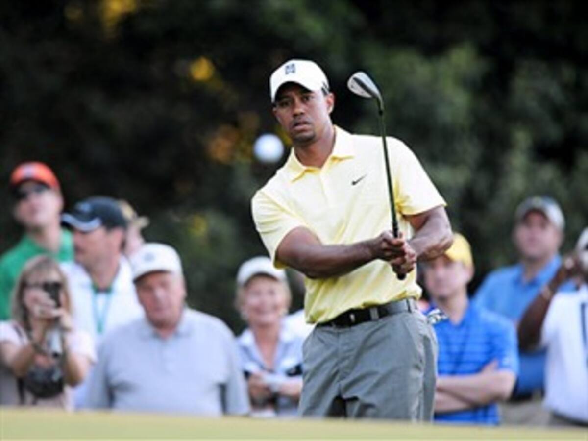 Tiger Woods es séptimo tras la primera ronda del Másters de Augusta