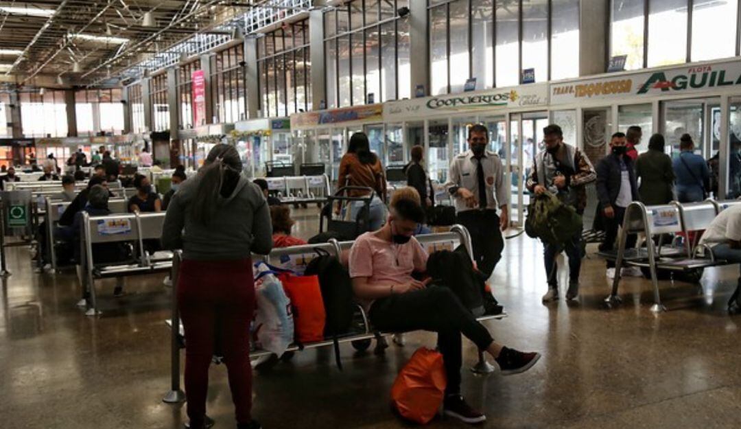 Terminal de transportes. 