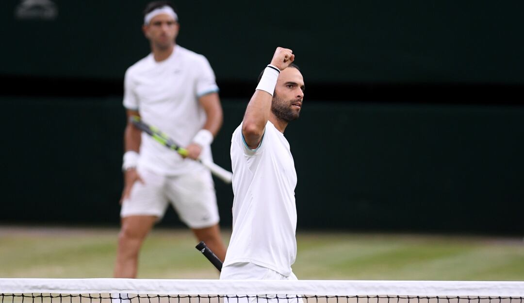 Juan Sebastián Cabal y Robert Farah en Wimbledon 2019