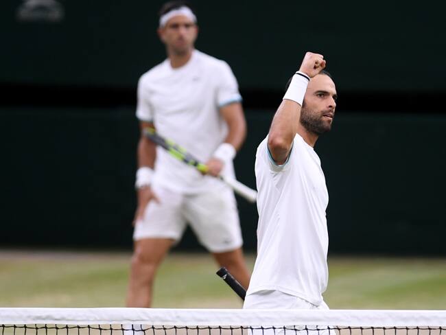Juan Sebastián Cabal y Robert Farah en Wimbledon 2019