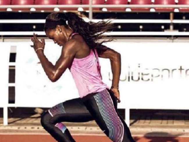 [Fotos] Caterine Ibargüen por el oro de salto triple en los Olímpicos