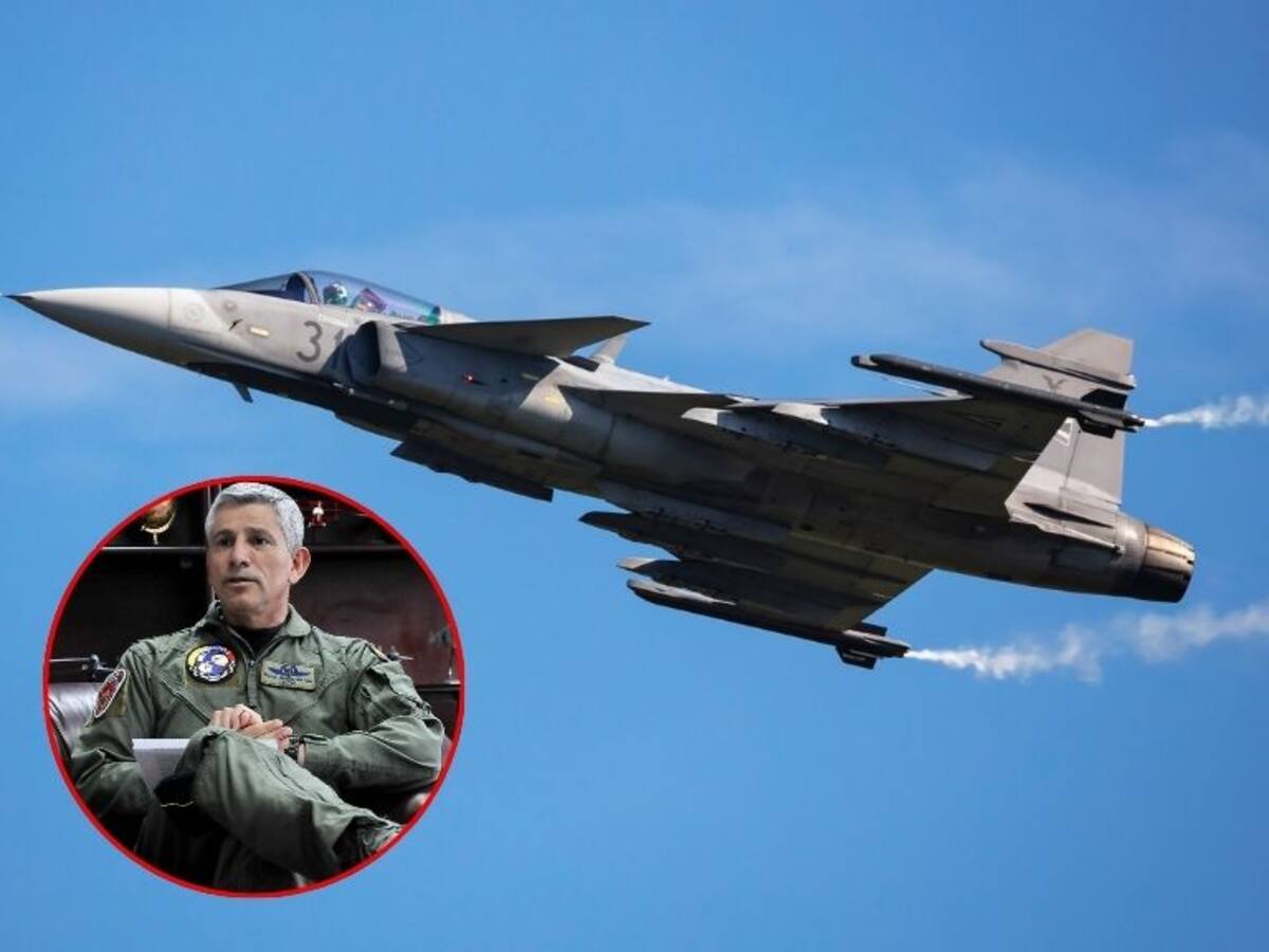 ¿Cuándo llegarán los aviones Grippen de combate? Las cuentas del general León