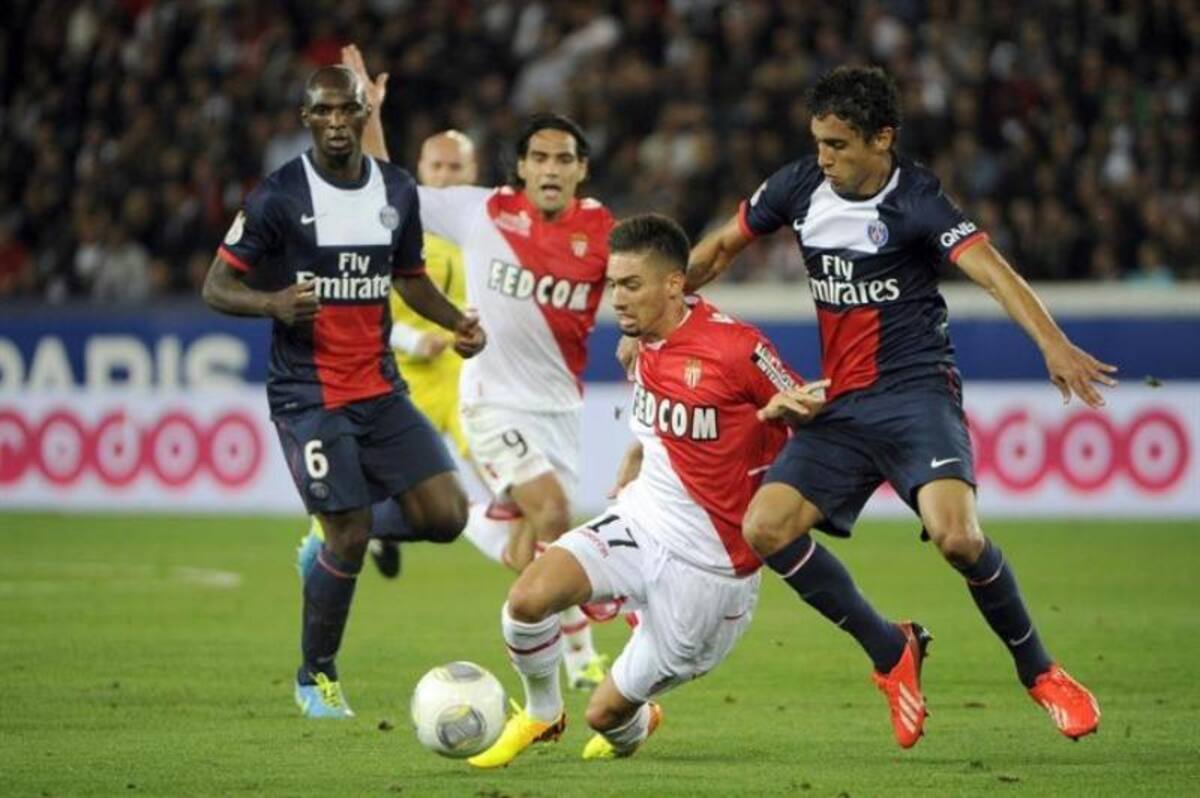 PSG y Mónaco empataron a un gol en el Prque de los Príncipes. Mónaco sostuvo el liderato gracias al empate conseguido por Falcao García.
