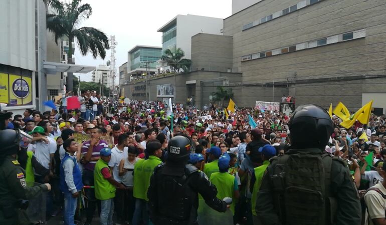 Movilización por Gustavo Petro en Cúcuta