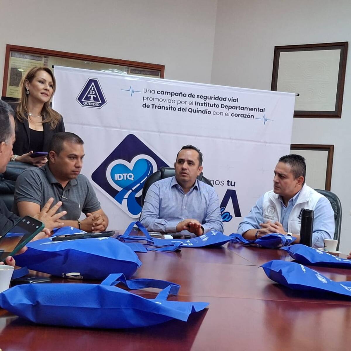Lanzan campaña ‘Cuidamos tu vida en la vía’ para reducir siniestros viales en el Quindío