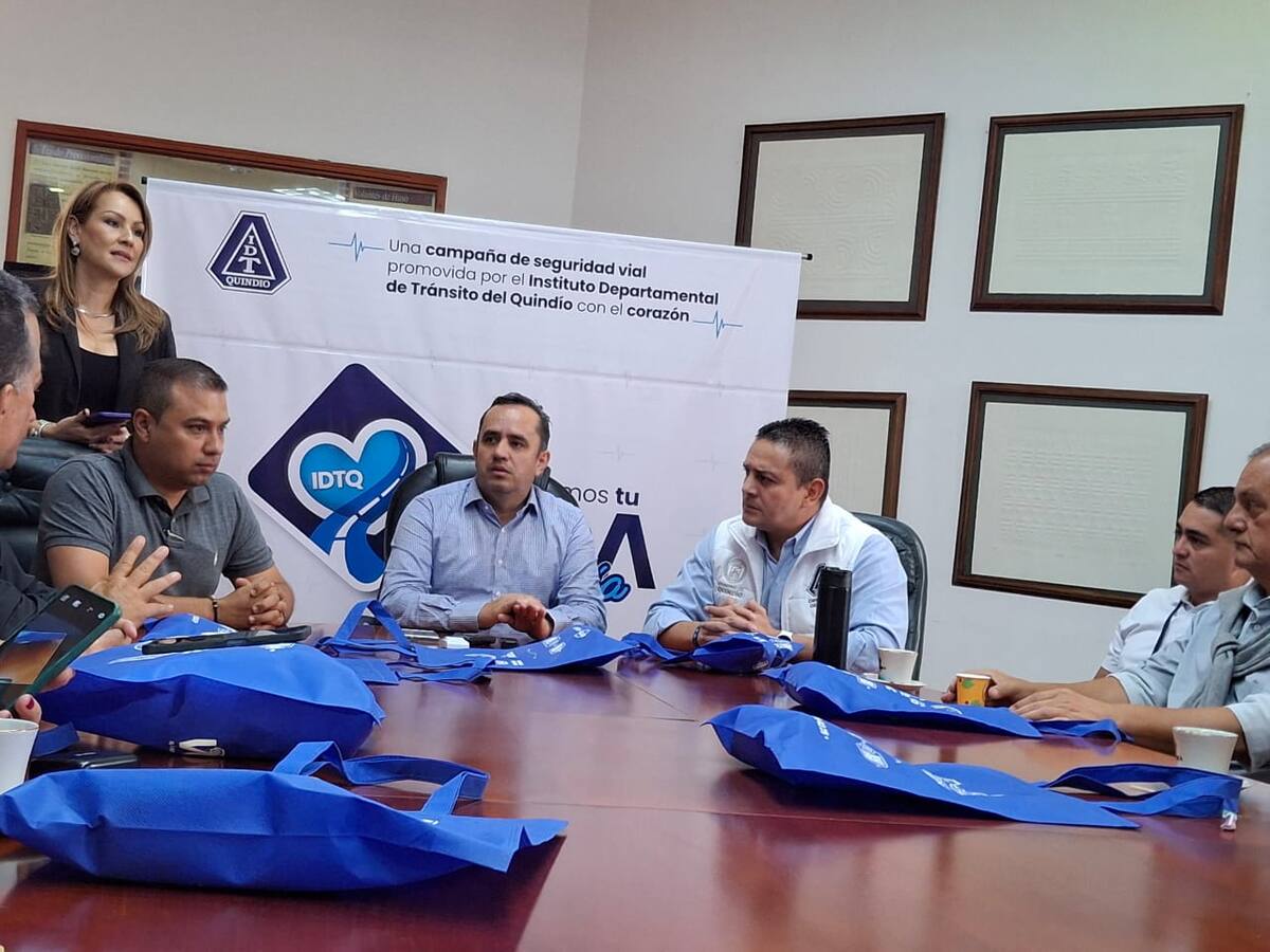 Lanzan campaña ‘Cuidamos tu vida en la vía’ para reducir siniestros viales en el Quindío