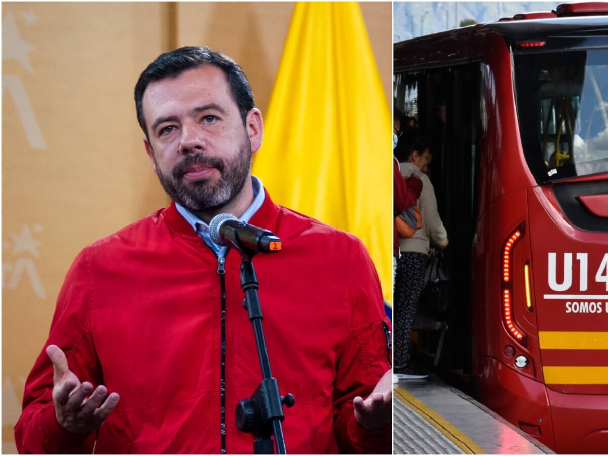 Aumento contemplado de pasaje de TransMilenio sería de 2.950 a 3.100: Carlos Fernando Galán