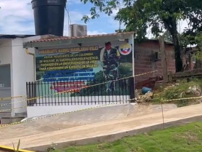Vuelve y juega: Disidencias Farc entregaron centro de salud en zona rural de Tibú