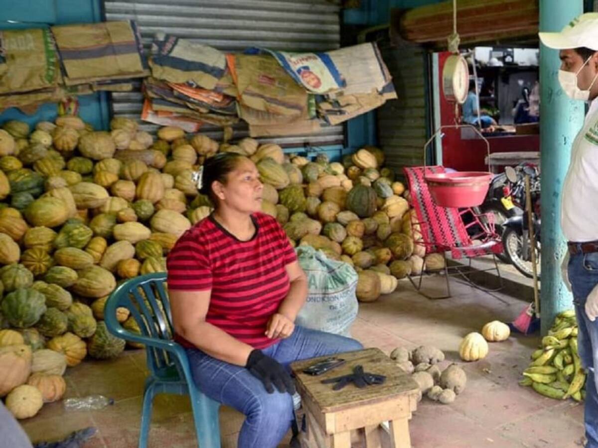 En Magangué – Bolívar, lideran jornada de limpieza en el mercado Baracoa