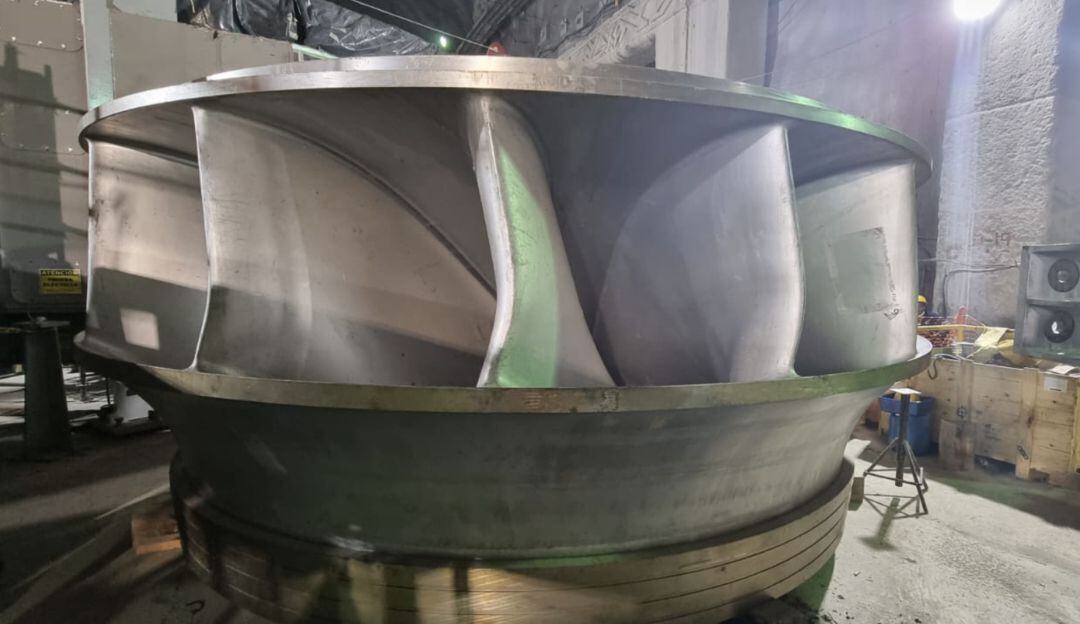 Turbina de generación de energía, Hidroituango