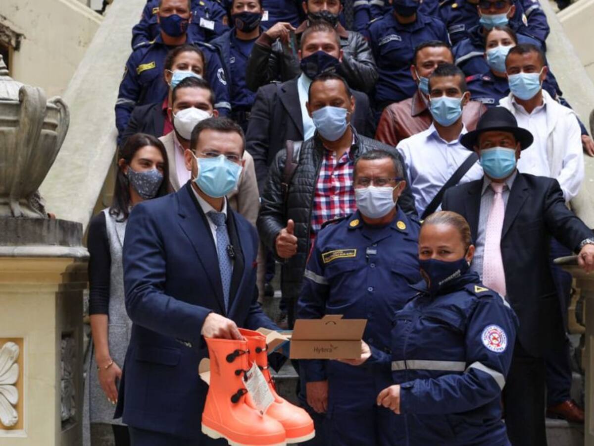 Caldas primer departamento en dotación protección y capacitación a bomberos