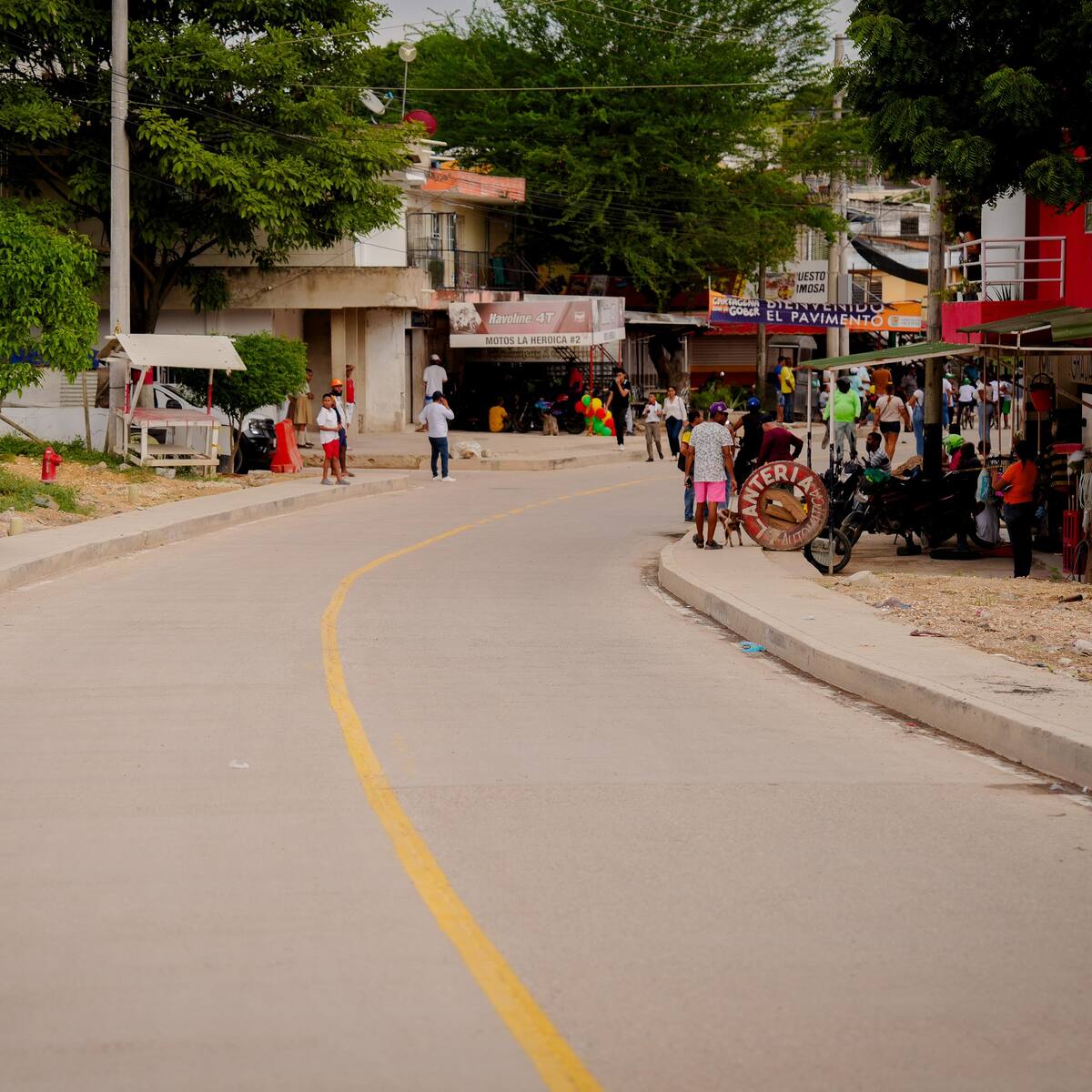 Gobernación de Bolívar entregó nueva calle principal del 20 de Julio en el suroccidente de Cartagena