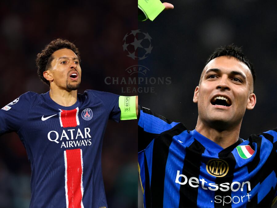 Marcos Aoás Corrêa y Lautaro Martínez/Getty Images. 