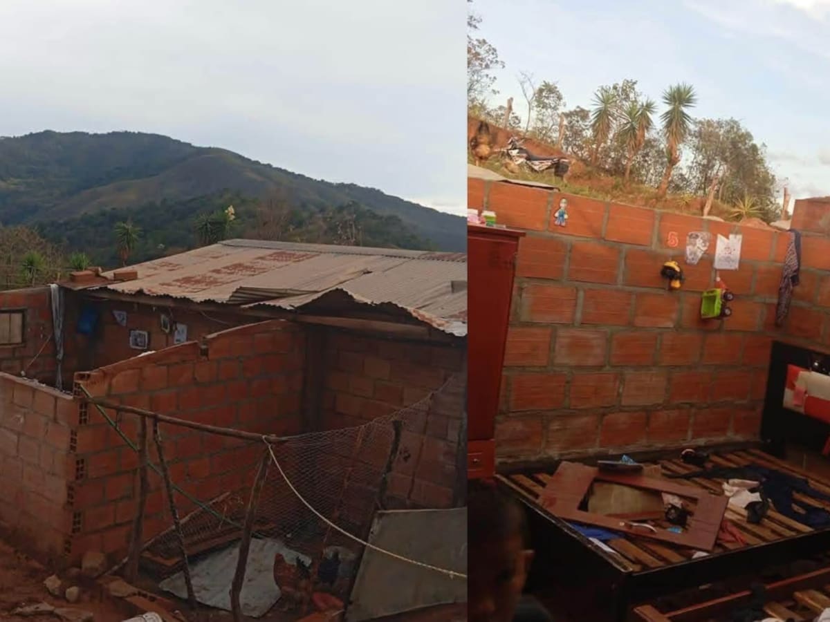 Fuerte vendaval en Aspasica, Norte de Santander, deja al menos cinco familias afectadas