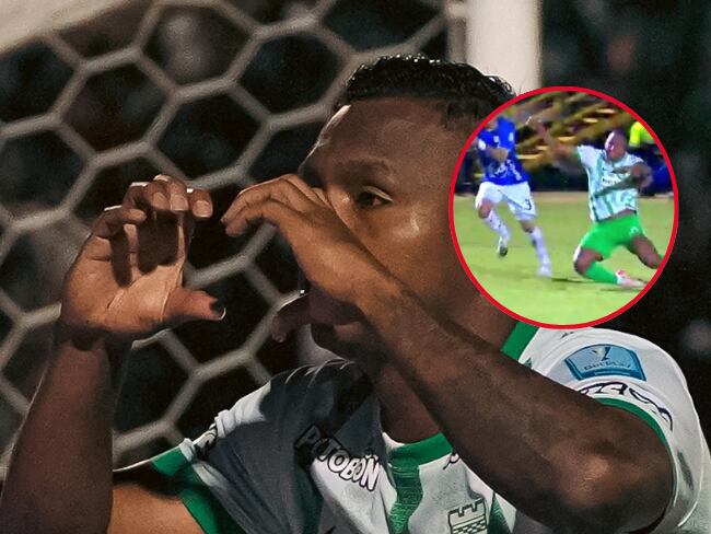Alfredo Morelos cambió por gol el penalti que le sancionaron a favor ante el Chicó / Twitter: @nacionaloficial.