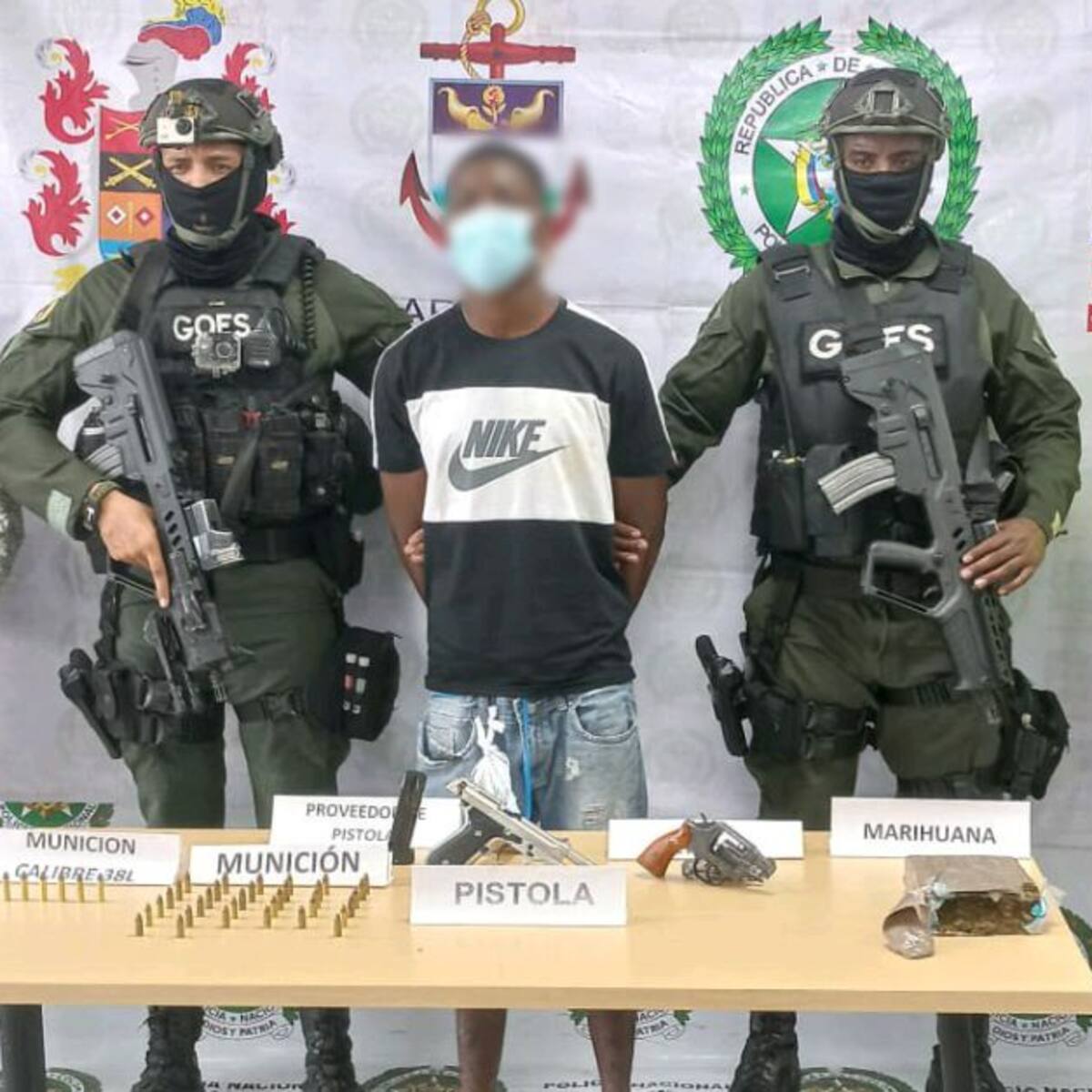 Cayó importante integrante de “los Espartanos” en Buenaventura