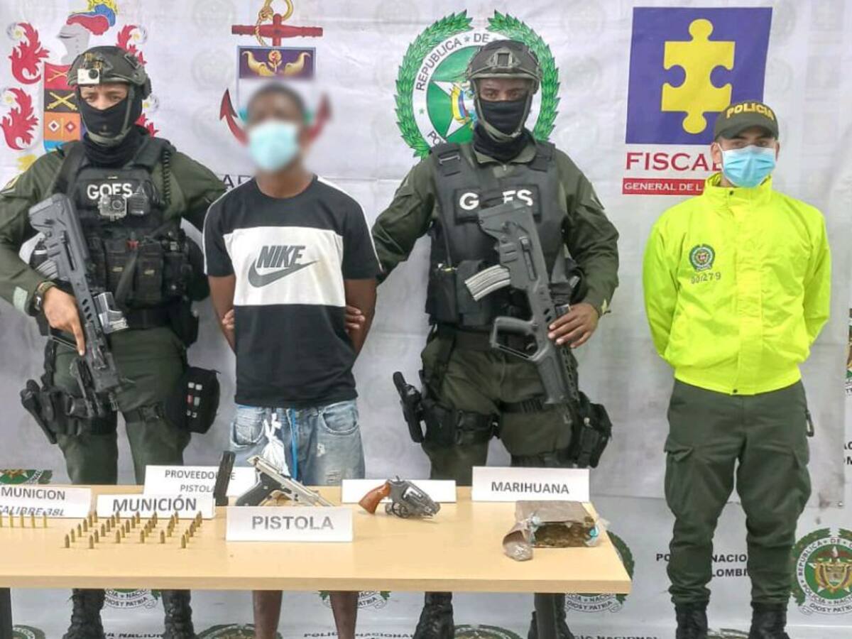 Cayó importante integrante de “los Espartanos” en Buenaventura