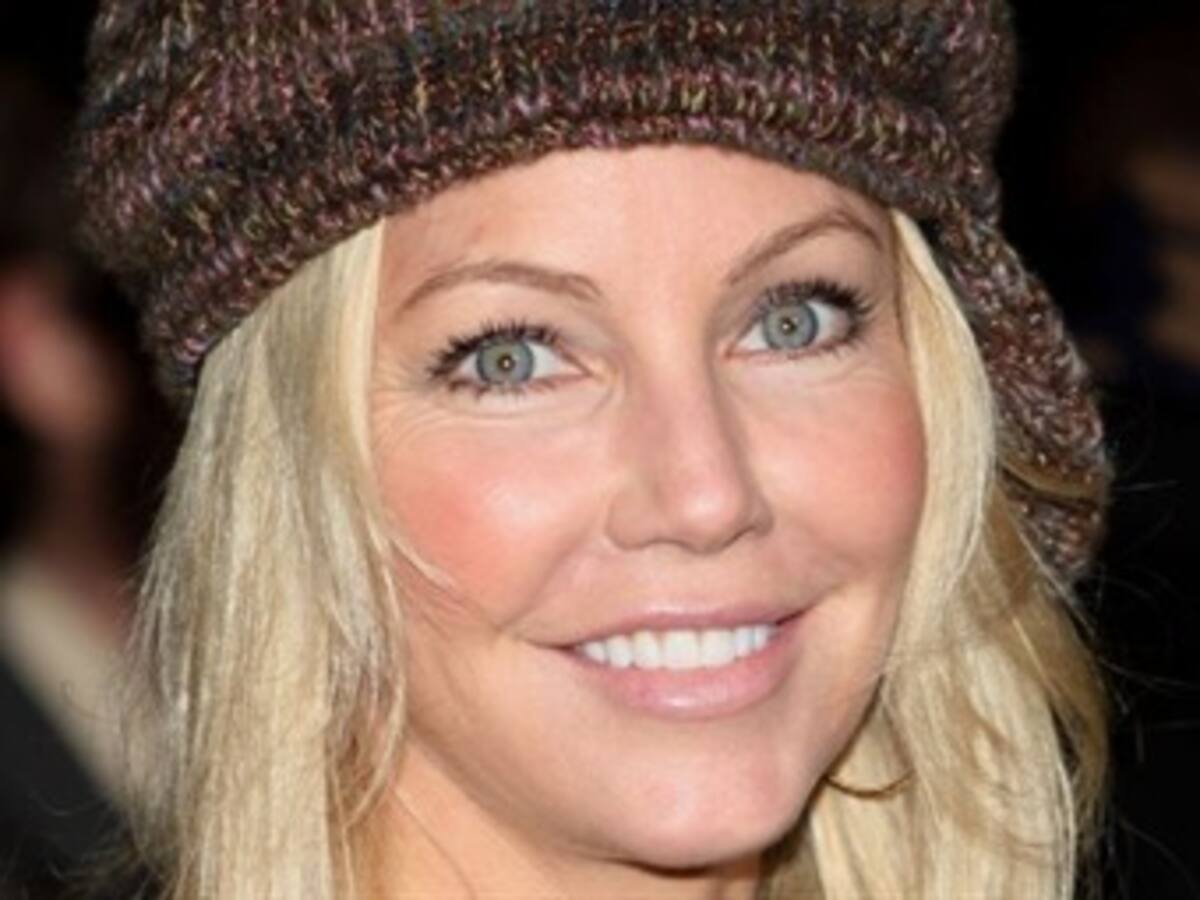 Heather Locklear, de "Melrose Place", se encuentra estable tras mezclar alcohol y pastillas