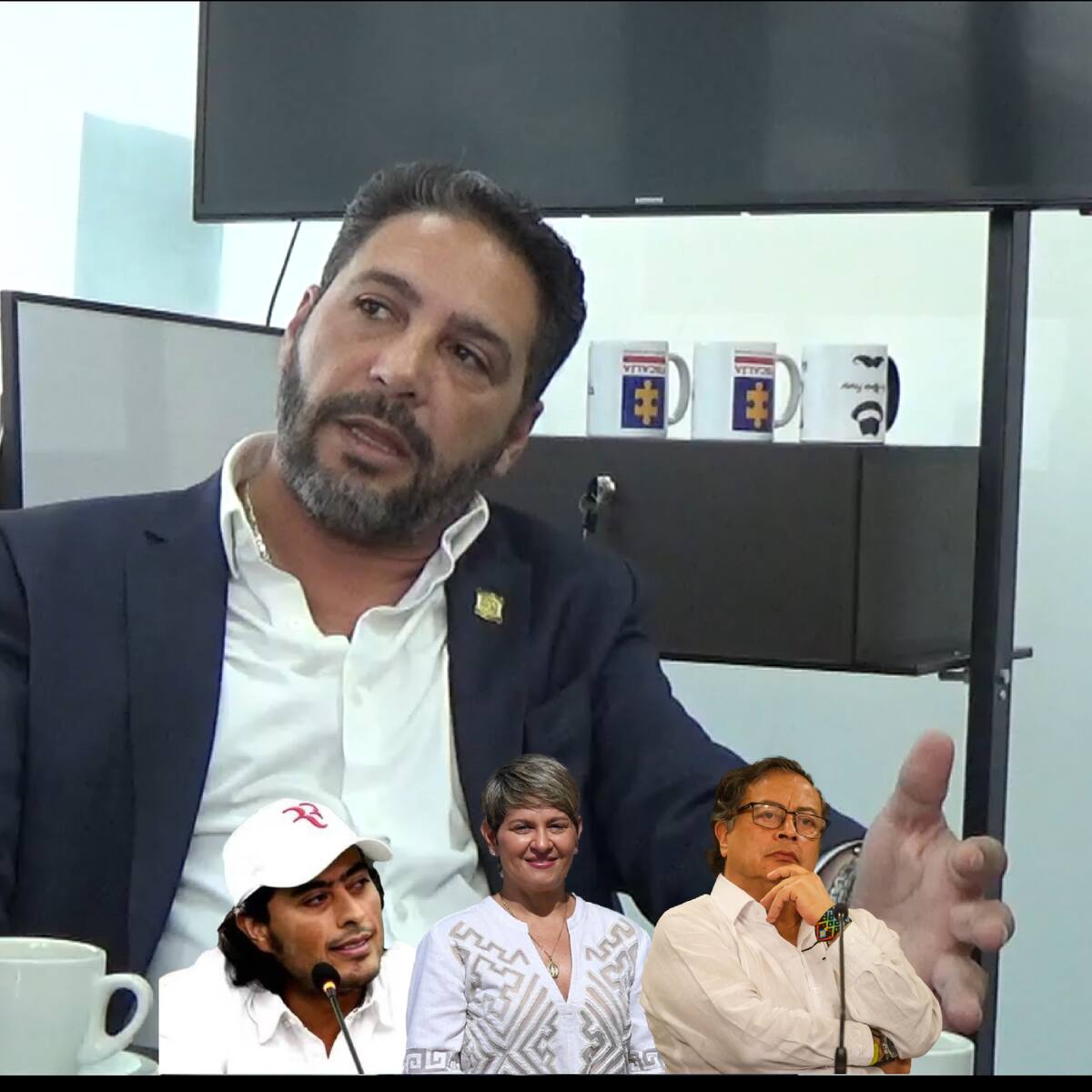 Caso Nicolás Petro: La declaración jurada del congresista Agmeth Escaf en la Fiscalía