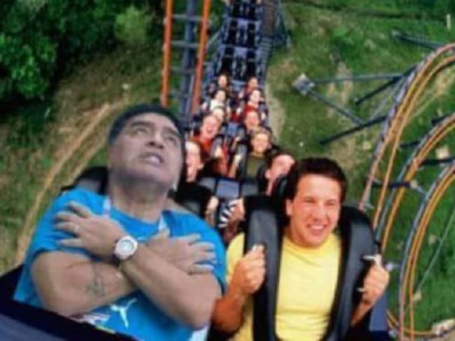 En memes: el gesto con el que se llevó toda la atención Maradona