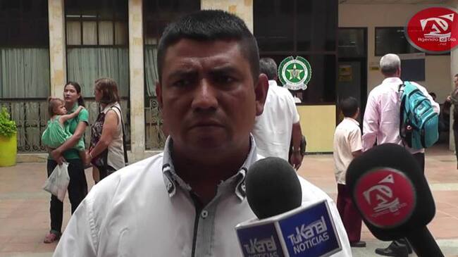 José Abel Correa es uno de los líderes amenazados.