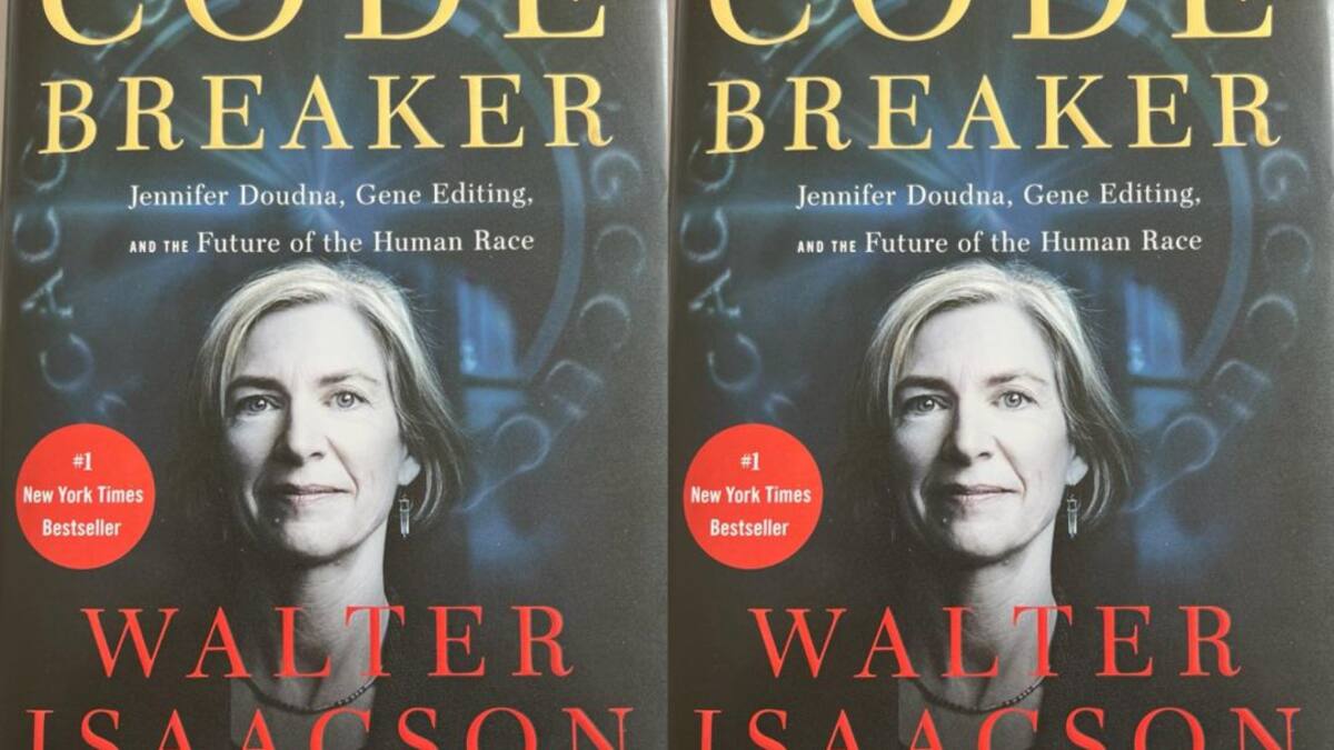Viernes de libros: 'La rompedora de códigos, Jennifer Doudna'