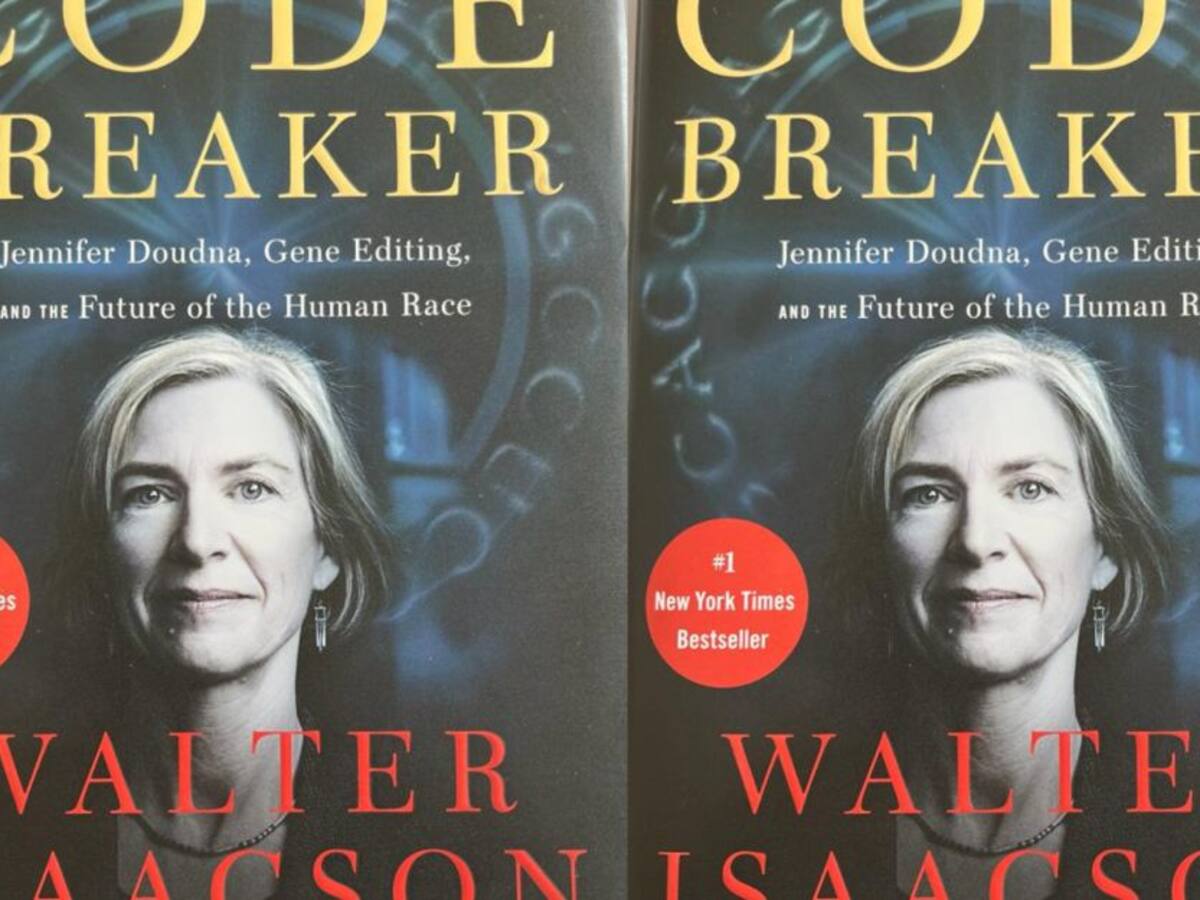 Viernes de libros: 'La rompedora de códigos, Jennifer Doudna'