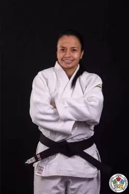 Judoca del Valle, Luz Adíela Álvarez. Foto; Gobernación del Valle.