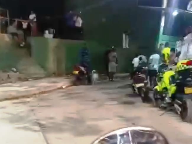 Un muerto y dos heridos dejó ataque sicarial en el barrio Los Cerros de Cartagena